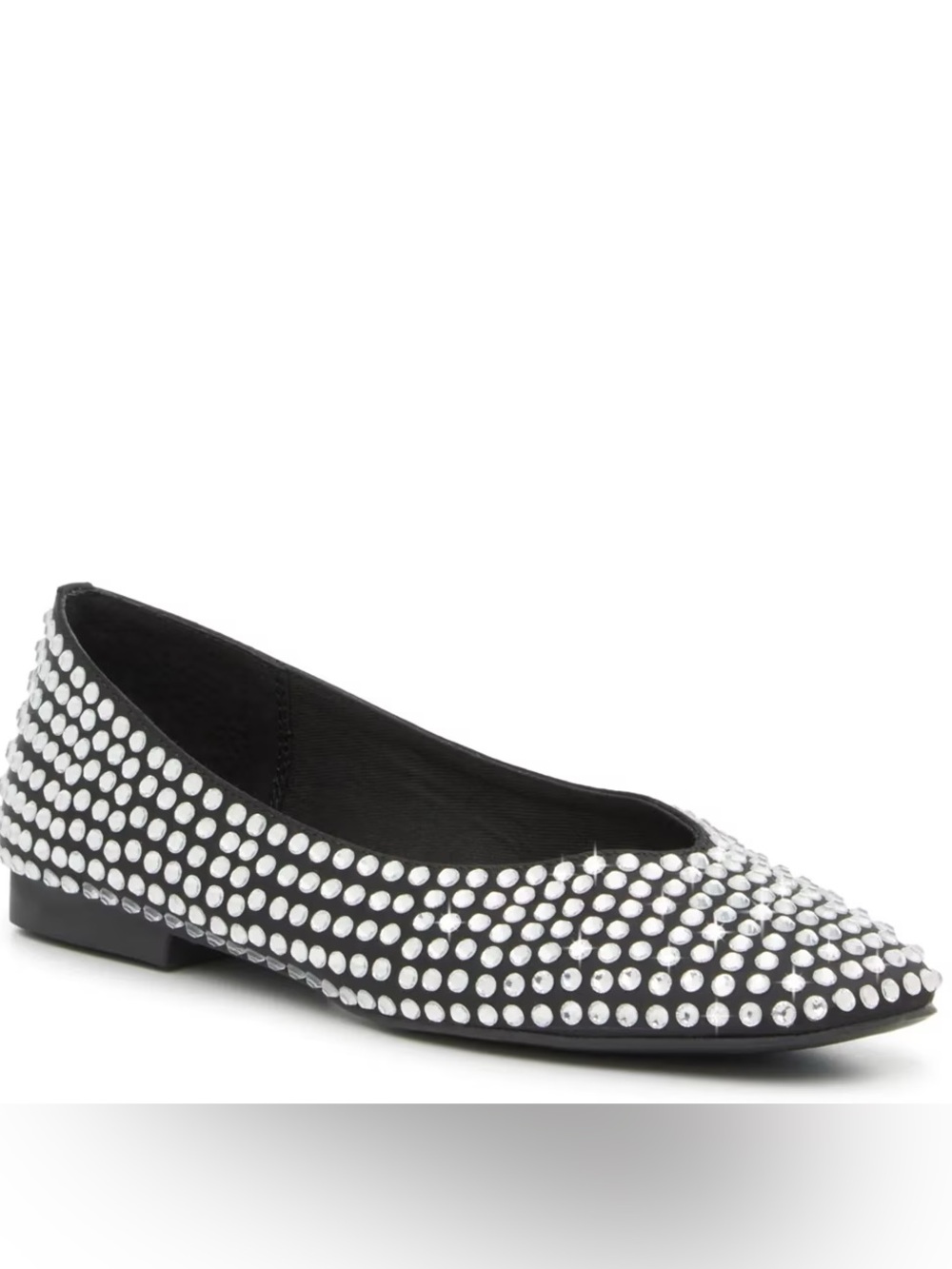 Steve Madden Delphine Rhinestone Studded Flats 8.5